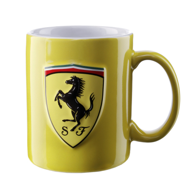 Керамическая кружка Ferrari Mug Yellow