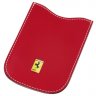 Кожаный футляр для тел. Ferrari phone carrier Red
