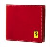 Мужской кожаный кошелек Ferrari Men’s Leather Italian style wallet Red