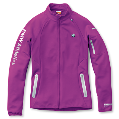 Женская куртка BMW Ladies' Athletics Softshell Jacket Berry new