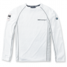 Майка с длинным рукавом BMW Unisex Long-sleeved functional Yachting Shirt White