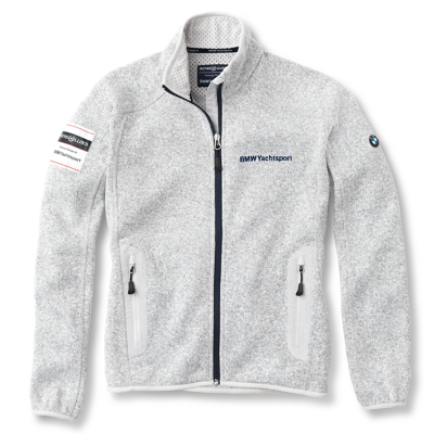 Женская флисовая куртка BMW Ladies' Yachting Fleece Jacket Grey Melange