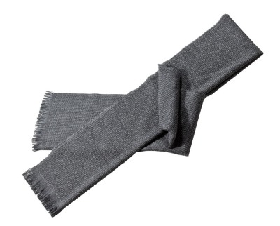 Мужской шерстяной шарф Mercedes-Benz Men's Wool Scarf, Grey