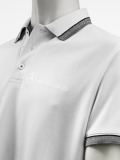 Мужская рубашка-поло Mercedes-Benz Men's Poloshirt Logo-Stick, White, артикул B66951733