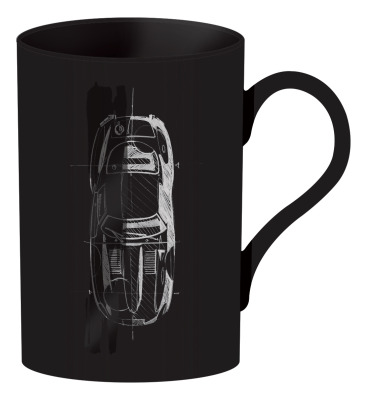 Керамическая кружка Jaguar E-Type Mug Black