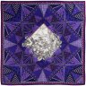 Женский шелковый шарф Land Rover Ladies Silk Scarf Purple