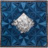 Женский шелковый шарф Land Rover Ladies Silk Scarf Denim