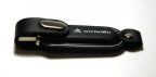 Флешка в кожаном чехле Citroen USB Memory Stick 4Gb