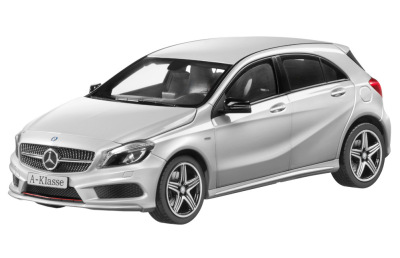 Модель Mercedes-Benz A-Class Sport, Polar silver, Scale 1:18