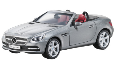 Модель Mercedes-Benz SLK Class, Silver, Scale 1:18