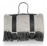 Шерстяной плед Audi Woollen blanket with strap, grey