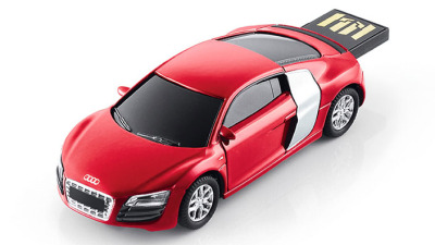 Флешка Audi R8 USB Memory Stick, Red