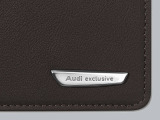 Мужской кошелек Audi Men’s wallet exclusive brown, 2013, артикул 3141201300
