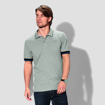 Мужская рубашка-поло BMW Men's Polo Shirt grey