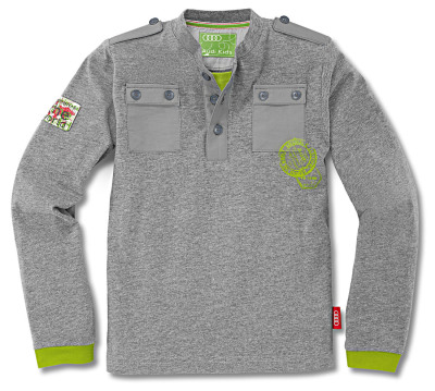 Детская рубашка Audi Kids’ long sleeve, grey