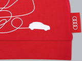 Детская шапочка Audi Baby Beanie, Red, артикул 3201201300
