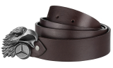 Ремень без пряжки Mercedes-Benz Leather Belt without buckle, Brown, артикул B67870173