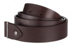 Ремень без пряжки Mercedes-Benz Leather Belt without buckle, Brown