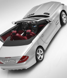 Модель Mercedes-Benz SL Roadster, Silver, Scale: 1:18, артикул B66962388