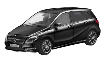 Модель Mercedes-Benz B-Class Sports Tourer, Black, Scale: 1:18