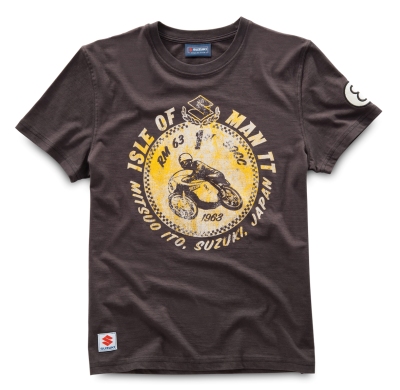 Мужская футболка Suzuki Isle of Man T-Shirt retro design