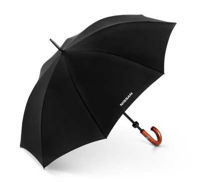Зонт-трость Nissan Stick Umbrella, Black, Huntsman