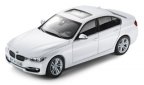 Модель автомобиля BMW 3 Series Saloon Alpine White, Scale 1:43