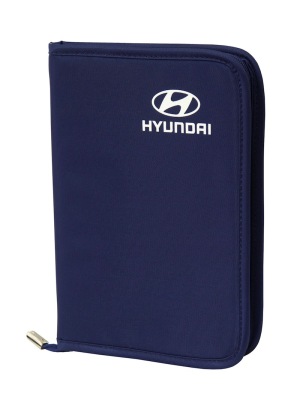 Футляр для автодокументов Hyundai Document Case 2, Blue