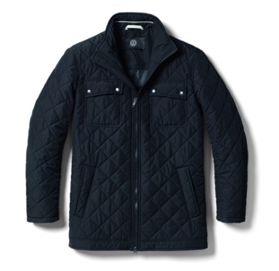 Мужская стеганая куртка Volkswagen Men's Quilted Jacket, Black