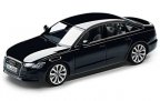 Модель автомобиля Audi A6 Phantom Black, Scale 1 43