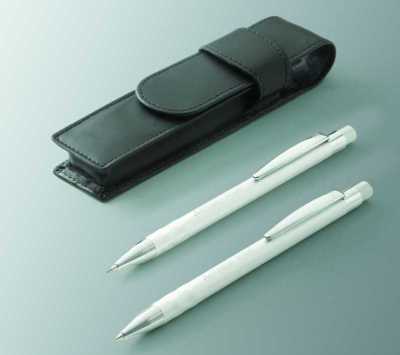 Набор из ручки и карандаша в футляре Mitsubishi set of pen-pencil
