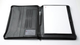 Кожаная папка с блокнотом и ручкой Mitsubishi Business folder, артикул MME50209