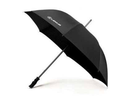 Зонт с логотипом Lexus, black