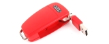 Флешка Audi USB Key, красный, артикул 8R0063827E