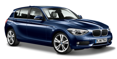 Модель автомобиля BMW 1 Series Five-Door (F20) Blue, Scale 1:43