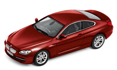 Модель автомобиля BMW 6 Series Coupé (F13) Red, Scale 1:43