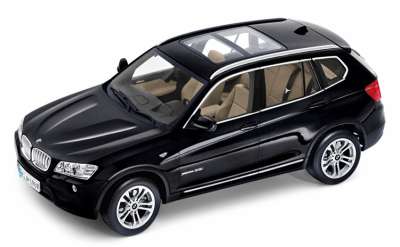 Модель BMW X3 Black, Scale 1:43