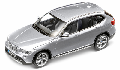 Модель BMW X1 Silver, Scale 1:43