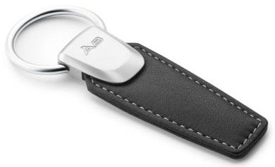 Брелок кожанный Audi A3 leather key ring