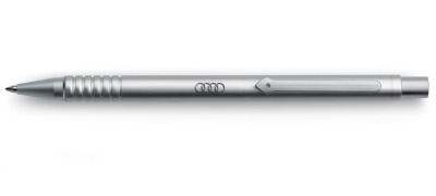 Шариковая ручка Audi, алюминиевый корпус, серебристая