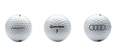 Мячи для гольфа Audi TaylorMade TP LDP Black golf balls