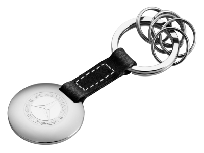 Брелок Mercedes-Benz Key chains, black leather