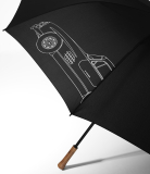 Зонт Mercedes-Benz Heritage Logo, артикул B66041447