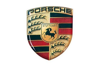 Наклейка герб Porsche Crest 3D Sticker Small