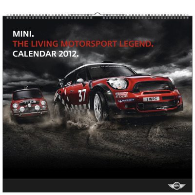 Календарь Mini Motorsport - Wall Calendar 2012