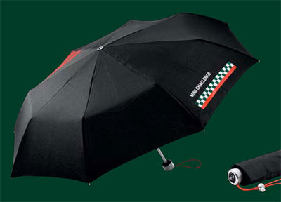 Легкий складной зонт Mini Challenge Telescopic Umbrella