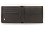 Кожаный бумажник Volkswagen Phaeton Wallet Brown, артикул 3D0087400GOW