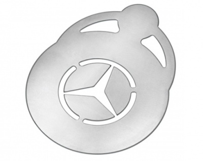Форма для кофейных узоров Mercedes-Benz Scattering pattern