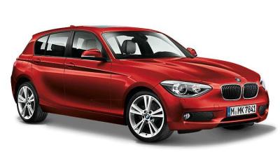 Модель автомобиля BMW 1 Series Five-Door (F20) Red, Scale 1:43
