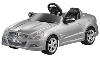 Детский педальный автомобиль Mercedes-Benz SL-classe Silver